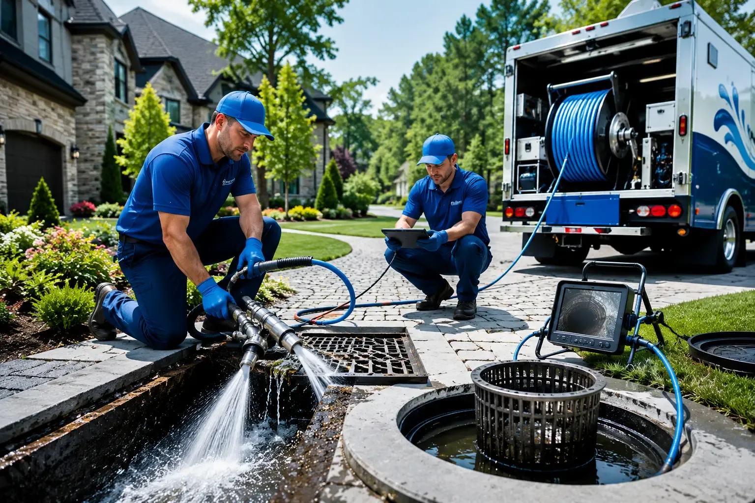 Local outdoor drain cleaning professionals in Wilson, KS